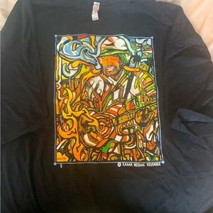 Karma Kosmic Krusader Skate Town T Shirt From Venice California